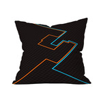 End of Line // Throw Pillow (18" x 18")