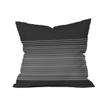 Gradient Dark // Throw Pillow (18" x 18")
