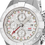 Ball Engineer Hydrocarbon Spacemaster Orbital GMT Chronograph Automatic // DC2036C-S-WH