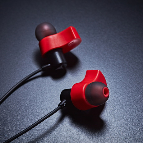 Custom Molded Wireless Earphones // Red