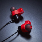 Custom Molded Wireless Earphones // Red