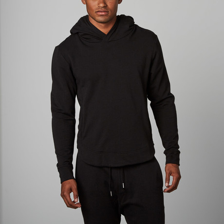 A1 Fitted Pullover // Black Fleece (S)