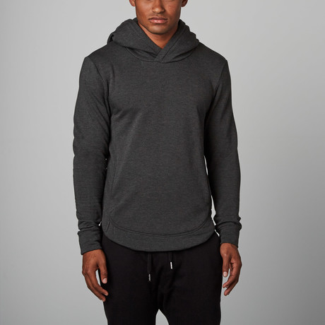 A1 Fitted Pullover // Charcoal Fleece (S)