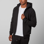 A2 Fitted Zip-up // Black (XL)