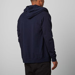 AROS // A4 Relaxed Fit Zip-Up // Indigo Blue (S)