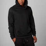 AROS // A3 Relaxed Fit Pullover // Black (2XL)