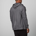 A4 Relaxed Fit Zip-Up // Charcoal (S)