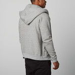 A2 Fitted Zip-up // Heather Grey (2XL)