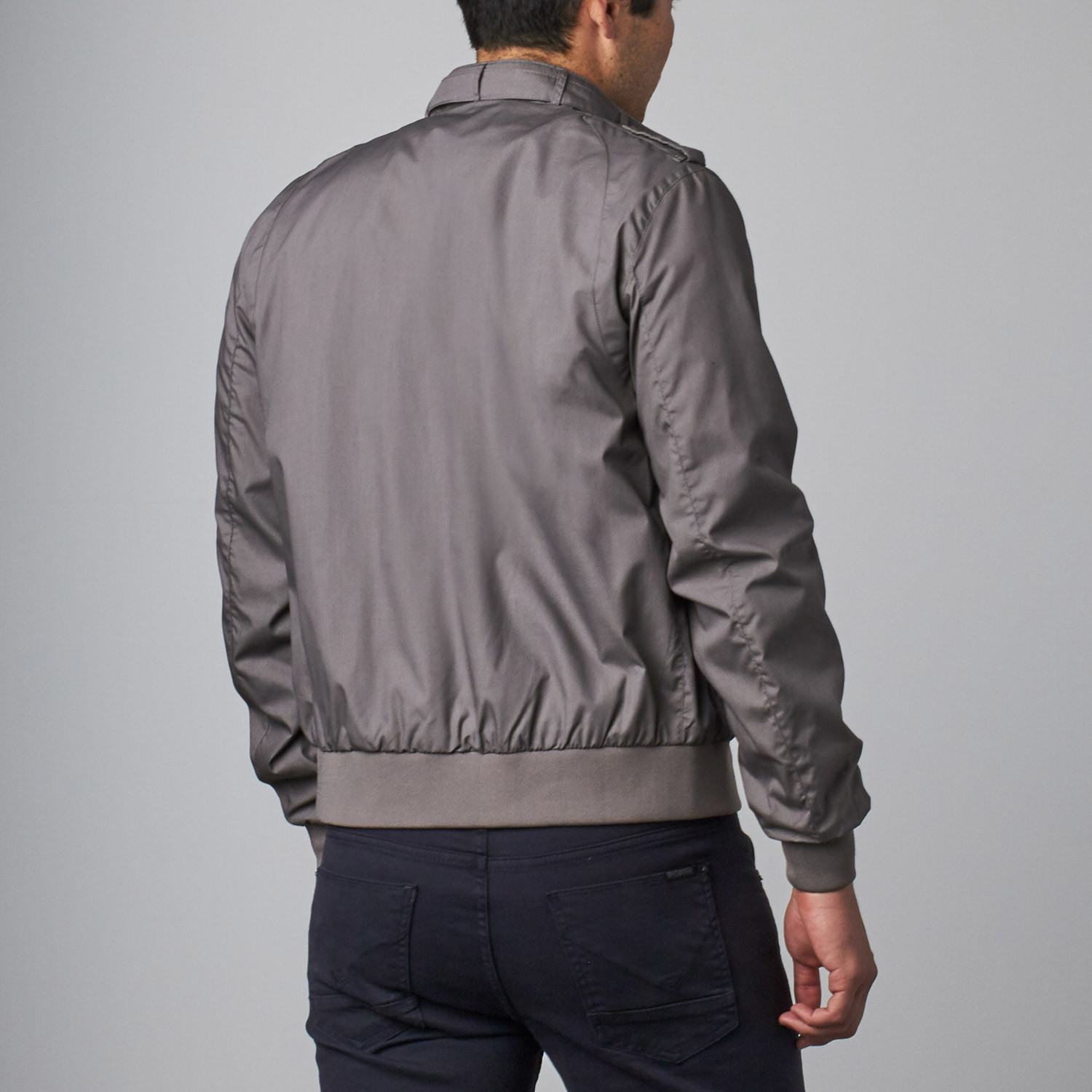 Iconic Racer Jacket // Gray (L) - Members Only - Touch of Modern