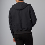 Hooded Soft Shell Jacket // Black (S)