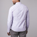Pattern Dress Shirt // Lavender (M)