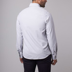 Dot Dress Shirt // Grey (5XL)