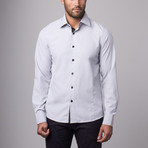 Dot Dress Shirt // Grey (5XL)