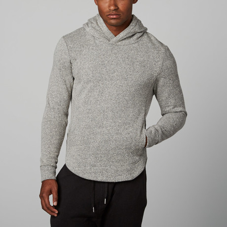 A1 Fitted Pullover // Heather Grey Boucle (S)
