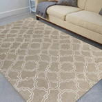 City Area Rug // Geometric Sand (2'L x 3'W)