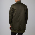 Members Only // Elongated MA-1 Bomber // Green (L)