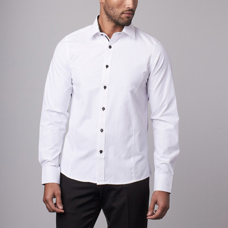 Lyon Dress Shirt // White (S)
