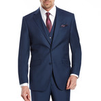 Torino Three-Piece Slim Fit Suit // Navy Blue (US: 38L)