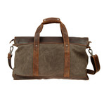 Golden Flash Hold All Bag // Brown