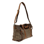 Golden Flash Hold All Bag // Brown