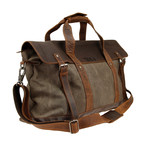 Golden Flash Hold All Bag // Brown