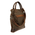 Bantam Bicycle Pannier Tote Bag // Brown