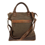 Bantam Bicycle Pannier Tote Bag // Brown