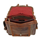 Firebird Bicycle Pannier Handbag // Brown