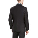 Sebastian Taheri Uomo // Torino Three-Piece Slim Fit Suit // Black (US: 34S)