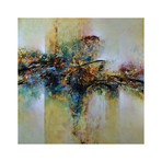 Summer Rain (18"W x 18"H x 0.75"D)