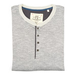 Raglan Henley // Oatmeal Heather (2XL)