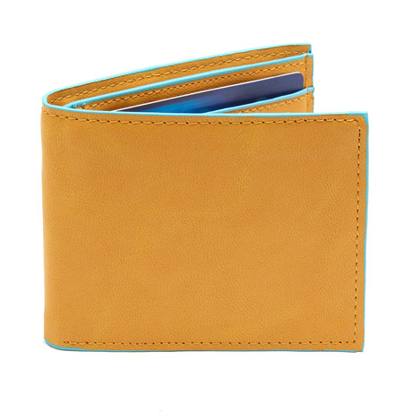 Frost Bi-Fold Wallet // Yellow
