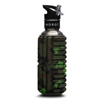 MOBOT Foam Roller Bottle // Green Camo (27oz)