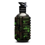 MOBOT Foam Roller Bottle // Green Camo (27oz)