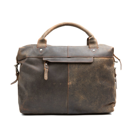 King Leather Bag  // Brown