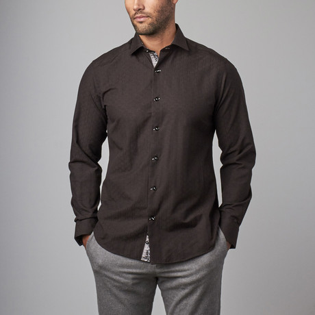 Button-Up Shirt // Black (S)
