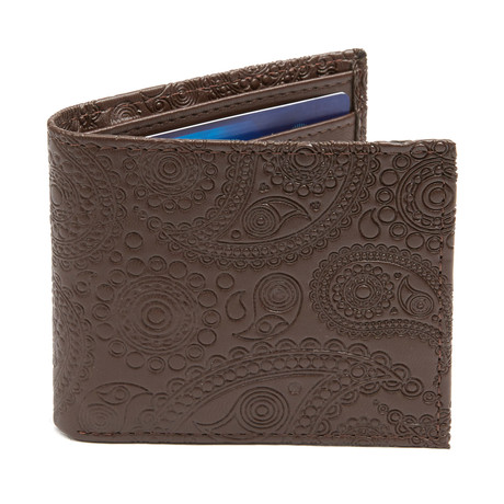 Faulkner Bi-Fold Wallet // Brown
