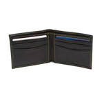 Hughes Bi-Fold Wallet // Black