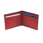 Frost Bi-Fold Wallet // Red