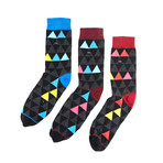 Sly Straights Sock Box // Pack of 3