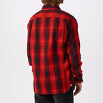 Burton // Mill Long-Sleeve Woven Shirt // Flame Winthrop (L)