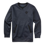 Burton Snowboards // Bonded Crewneck Sweater // True Black + Heather (S)