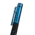 NYALA Carbon Fiber Pen // Blue