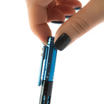 NYALA Carbon Fiber Pen // Blue