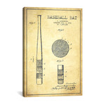 Baseball Bat V (18"W x 26"H x 0.75"D)