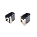 Affinor Cuff Links (Charcoal)