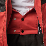 Cutline Jacket // Red (XS)