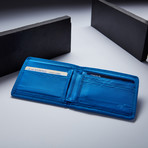 Memory Foam Wallet // Blue