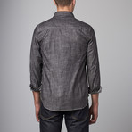 Tommy II Button Down Shirt // Charcoal (S)