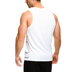 Sideline Tank // White (XS)